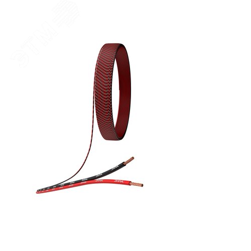 Изображение товара Акустический кабель 2х0,35 мм2 красно-черный 100м A-35-RB (м)