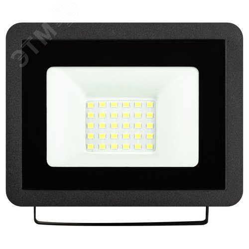 Прожектор светодиодный ДО-30 Вт зеленый цвет свечения 3000 Лм IP65 200-240В черный корпус 30w LPR-025-GREEN-030 - фото 2