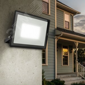 Прожектор светодиодный ДО-150 Вт 6500К 15000 Лм IP65 черный 150w холодный 200-240В LPR-023-0-65K-150 Б0052027 ЭРА - фото 9