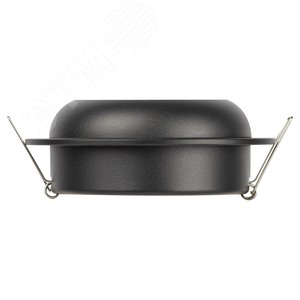 Светильник встраиваемый под лампу GX53 KL111 BK черный матовый - фото 3