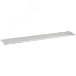 Светильник светодиодный ДВО/ДПО SPO-7-72-6K-M 72Вт 6500К 6500Лм IP40 1200x180 матовый с проводом - фото 2