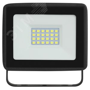 Прожектор светодиодный ДО-30 Вт 6500К 2400 Лм IP65 черный 30w холодный 200-240В LPR-023-0-65K-030 - фото 3
