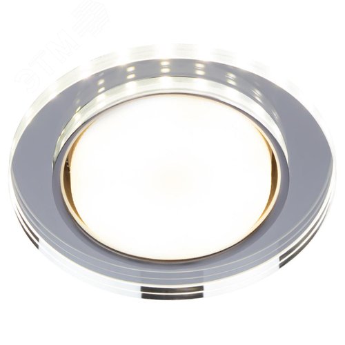 Светильник встраиваемый со светодиодной подсветкой DK LD51 MR GX53 зеркальный - фото 6