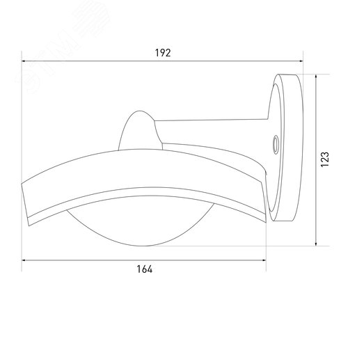 Светильник светодиодный ДБУ 8Вт 3000K IP44 07-8-004 Дели 4 белый 4 гранный - фото 6