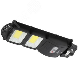 Светильник консольный на солнечной батарее, COB,40W, с датчиком движения, ПДУ, 750lm, 5000К, IP65 - фото 1