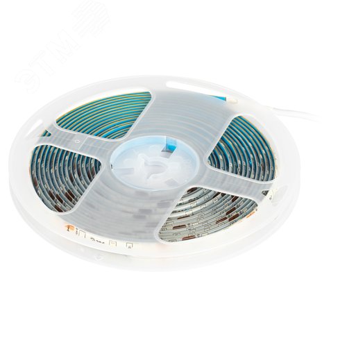 Лента светодиодная для растений полного спектра 5м IP65 с адаптером 12В FITO-Strip Light-Rа90-300LED-5m-12V-IP65 - фото 1