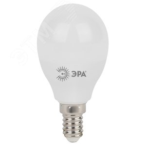 Лампа светодиодная LED 9 Вт 720Лм 6000К шар холодный E14 170-265В LED P45-9W-860-E14 Standart - фото 3