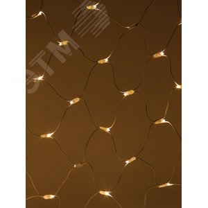 Гирлянда светодиодная новогодняя ERAPS-SK2 сеть 1,5x2 м теплый 150 LED - фото 1