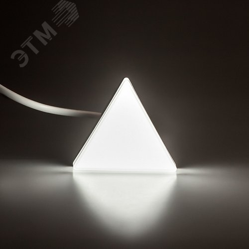 Модуль светящийся соединительный SML-AC-B-6K-03 для светильников SML 3 Вт 6500K 270 Лм треугольник черный - фото 7