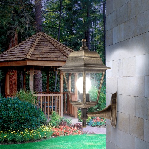 Светильник настенный НБУ 04-60-001 четырехгранный под бронзу IP44 Е27 max60Вт - фото 11