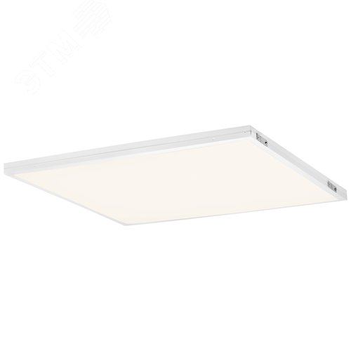 Светильник светодиодный ДВО 40Вт 4400Лм 4000К IP40 588x588 матовый белый ГРИЛЬЯТО SPO-14-40-4K-WH - фото 3