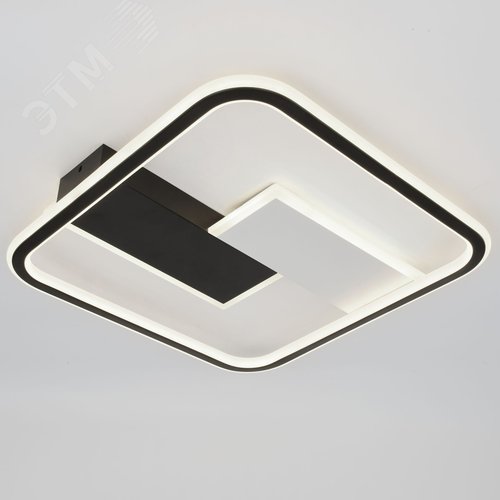 Светильник светодиодный потолочный ДПБ-104Вт 3854Лм Модерн Henri CLL-1-104-RC BK - фото 3