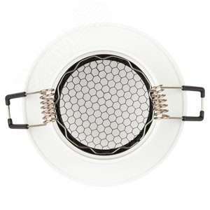 Светильник встраиваемый алюминиевый KL109 WH/BK MR16 GU5.3 белый/черный матовый - фото 2