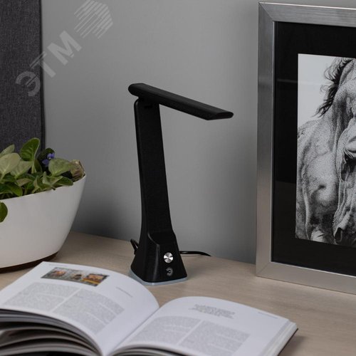 Светильник настольный NLED-503-11W-BK светодиодный черный - фото 13