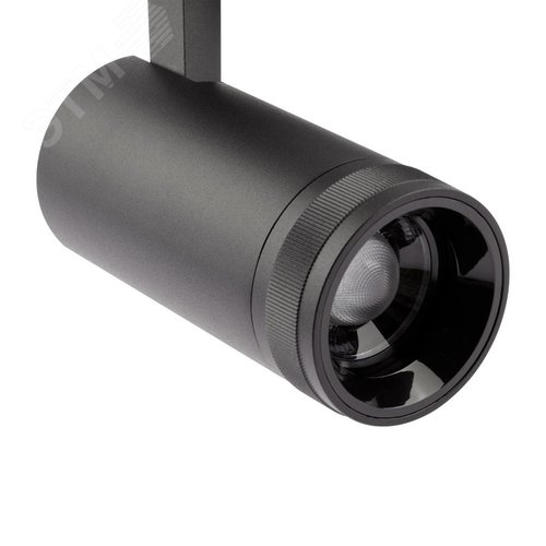 Светильник трековый трёхфазный STR-30-99-40K-B30 регулируемый луч 4000K черный - фото 4