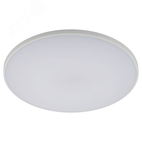 Светильник светодиодный потолочный ДПБ-80Вт 3000К/6500К Классик с ДУ SPB-6 WH 80W R Slim Base - фото 1