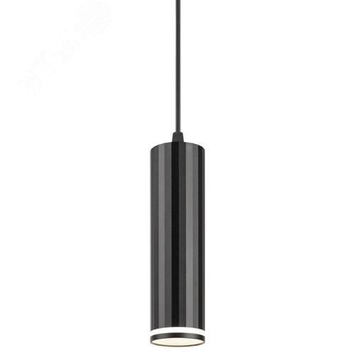 Светильник подвесной (подвес) PL19 BK MR16 GU10 потолочный цилиндр черный - фото 2