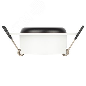 Светильник встраиваемый алюминиевый KL109 WH/BK MR16 GU5.3 белый/черный матовый - фото 6