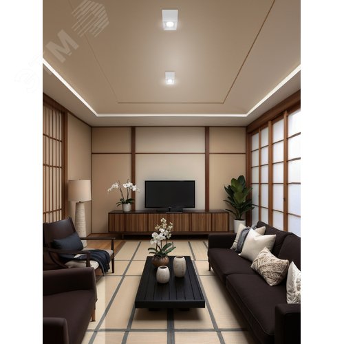 Светильник настенно-потолочный спот OL24-1 WH MR16/GU5.3, белый, поворотный лампа MR16 ( в комплект не входит) - фото 11