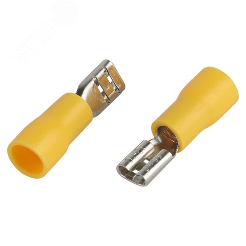 Изображение товара Разъем плоский NO-225-37 РпИм 5.5-6-0.5 изолированный «розетка» (упаковка 10 штук) (уп)