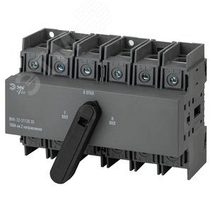 Изображение товара Выключатель-разъединитель ВНК-32-31130 PRO mvr30-3-100E 3П 100А на 2 направления с фронтальной рукояткой управления (шт)