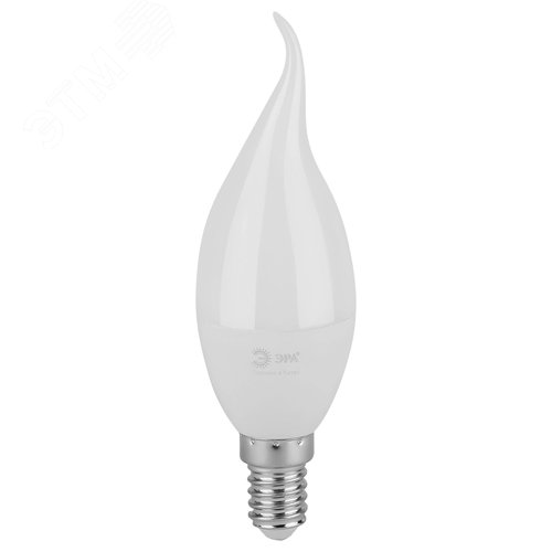 Лампа светодиодная LED 10 Вт 1000Лм 3000К свеча на ветру теплый E14 220-240В LED BXS-10W-830-E14 Green Line - фото 2