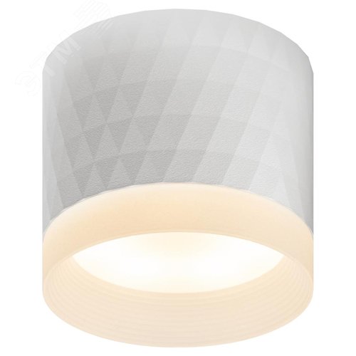 Светильник настенно-потолочный спот OL37 WH под GX53 IP20 белый - фото 7