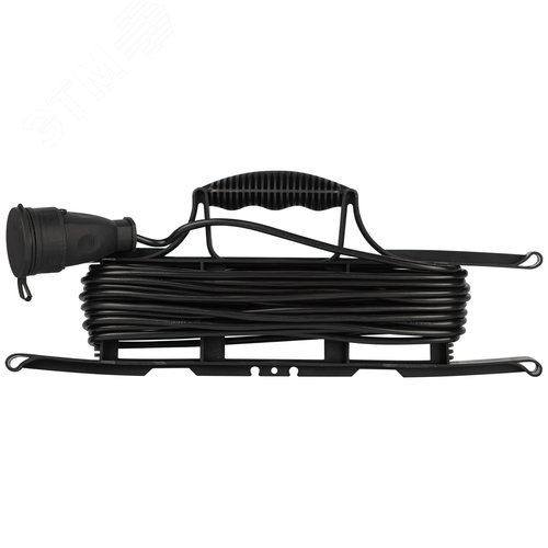 Изображение товара Удлинитель силовой на рамке 1 розетка без заземления 10м ПВС 2x0.75мм2 GREEN LINE FR-6-10m Greenline (шт)