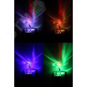 Ночник - светильник светодиодный в розетку с датчиком освещенности белый NN-618-LS-W - фото 6