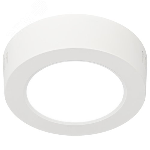 Светильник светодиодный LED 19-12-6K накладной круглый 12Вт 6500К - фото 3