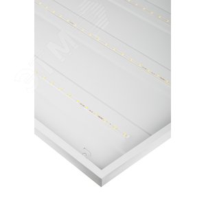 Светильник светодиодный ДВО 32Вт 4000Лм 6500К IP40 ГРИЛЬЯТО 588х588 матовый SPO-640-3-6K-32 - фото 9