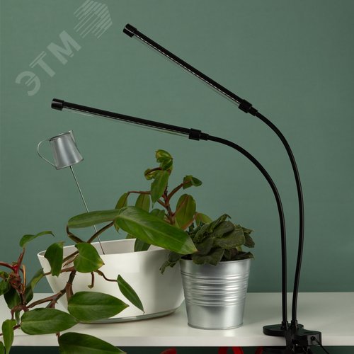 Светильник светодиодный для растений на прищепке красно-синего спектра 20 Вт FITO-20W-АLED-RB - фото 10