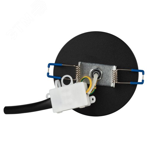 Светильник встраиваемый под лампу GX53 DK114 BK черный - фото 5