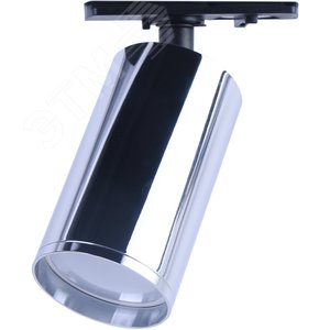 Светильник трековый однофазный TR39-GU10 СН MR16 хром лампа MR16 ( в комплект не входит) - фото 1