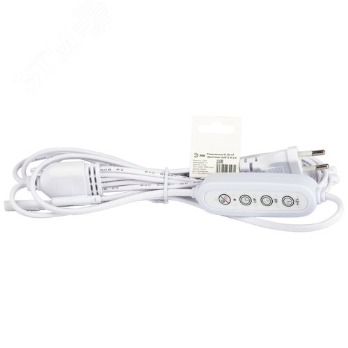 Разветвитель сетевой для линейных светильников ДБО на 5 точек с таймером 4, 8, 12H 5х IEC C7 2pin 2m+timer - фото 7