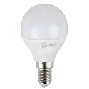Лампа светодиодная LED 7 Вт 560Лм 2700К шар теплый E14 170-265В LED P45-7W-827-E14 Standart - фото 3