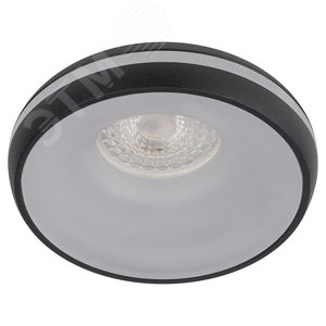 Светильник встраиваемый декоративный DK100 BK MR16 GU5.3 черный - фото 1