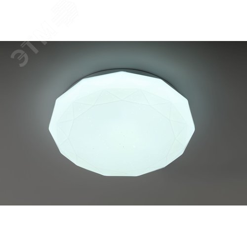 Светильник светодиодный потолочный ДПБ-24Вт 6500К Классик без ДУ SPB-6 WH 24W Slim Sparkle - фото 11