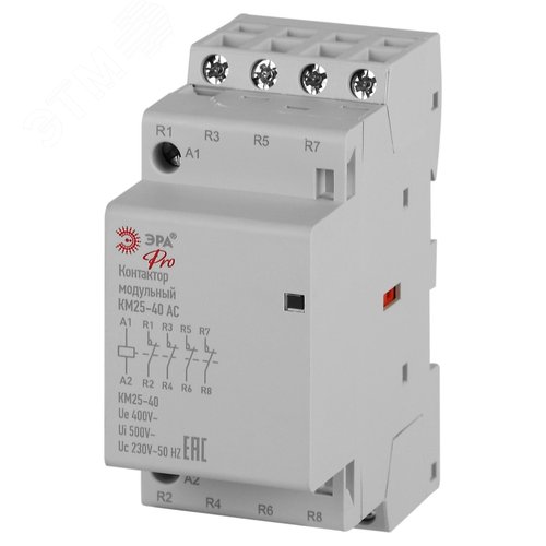 Изображение товара Контактор модульный PRO NO-902-330 КМ25-04 АС (шт)