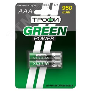 Изображение товара Батарейка HR03-2BL 950 mAh (20/240/17280) (шт)