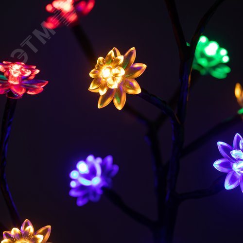 Светильник уличный ERASF22-60 на солнечной батарее садовый Сакура 32 см - фото 5