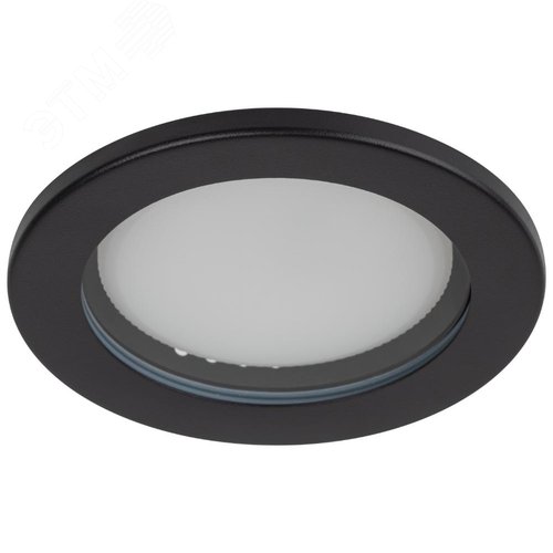 Светильник встраиваемый влагозащищенный KL95 SBK GX53 IP44 черный - фото 2