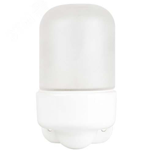 Светильник для бани керамика/стекло угловой IP54 E27 max 60Вт 150х110х85 белый НББ 02-60-003 - фото 3