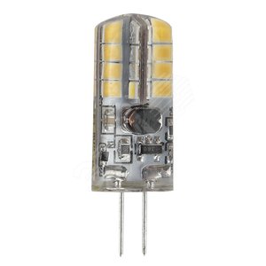 Лампа светодиодная LED 2.5Вт JC 4000К G4 нейтральный капсула 12V