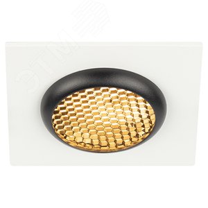 Светильник встраиваемый алюминиевый KL110 WH/BK MR16 GU5.3 белый/черный матовый - фото 2