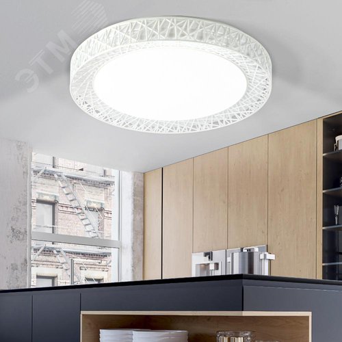 Светильник потолочный Классик с ДУ SPB-6-70-RC Savern W светодиодный с пультом ДУ, 70 Вт 3400-5500К - фото 11