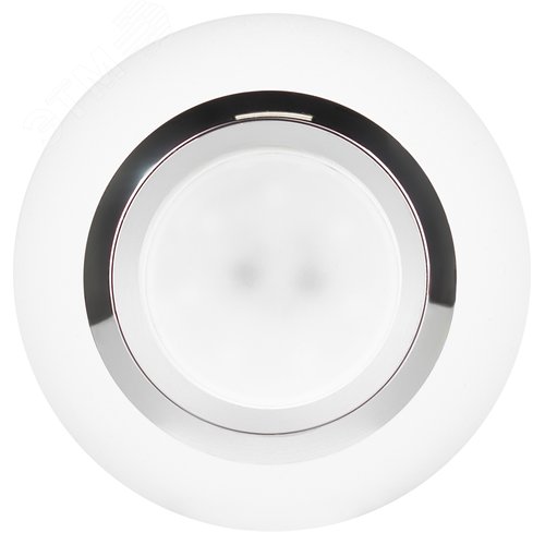 Светильник подвесной потолочный PL32 WH/CH MR16 GU10 круг белый, хром - фото 5