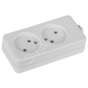 Изображение товара Колодка 2 гнезда, без зазeмл 10/40/1920 K-2 (шт)