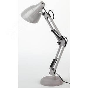 Светильник настольный N-123-Е27-40W-GY серый ( - фото 7