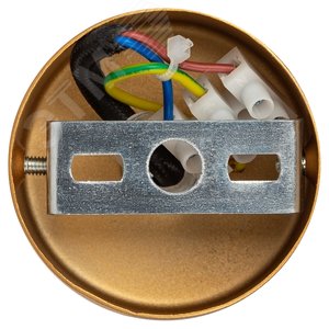 Светильник подвесной потолочный PL15 GD MR16 GU10 цилиндр золото - фото 6